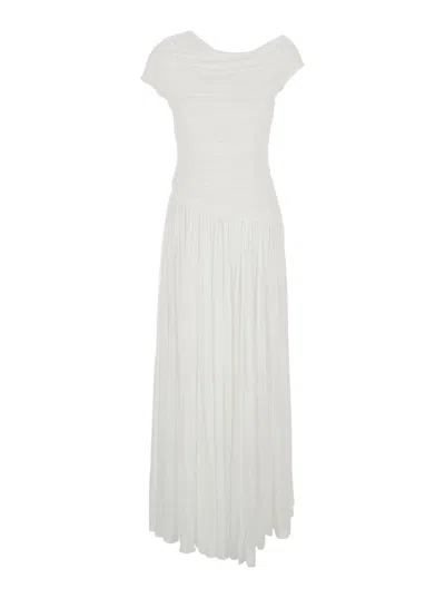 Simkhai Rhiannon S/s Midi Dress In White