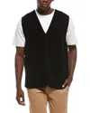 Simkhai Rhys Wool & Cashmere-blend Vest In Black