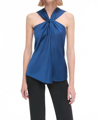 Simkhai Ria Sleeveless Top In Marine In Blue