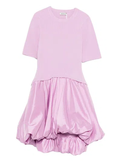 Simkhai Kenny Balloon Dress In Pink