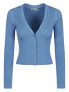 Simkhai Shrunken Rib Knit Cardigan