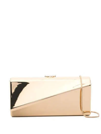 Simkhai Ripple Clutch Bag In Neutral
