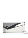 Simkhai Ripple Clutch Bag In Silver