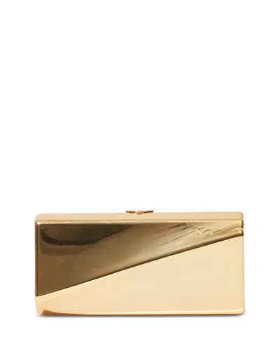 Simkhai Ripple Metal Clutch In Gold