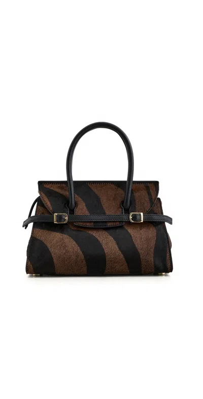 Simkhai River Small Top Handle Bag Cacao Multi