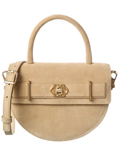 Simkhai Roan Suede Crossbody In Brown