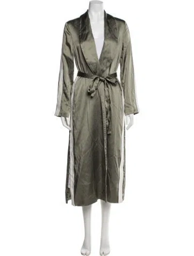 Pre-owned Simkhai Robe In Green
