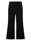 Simkhai Robin Button-embellishment Trousers In Black