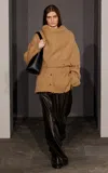 Simkhai Rolland Wool Cardigan In Tan