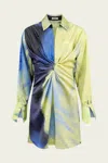 Simkhai Roma Abstract-print Minidress
