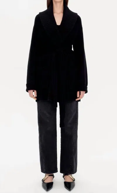Simkhai Romani Cardigan In Black