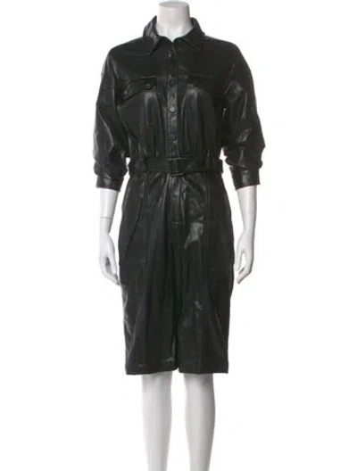 Pre-owned Simkhai Romper In Black