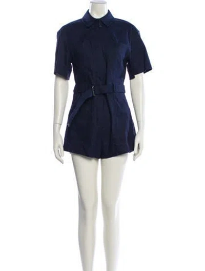 Pre-owned Simkhai Romper In Blue