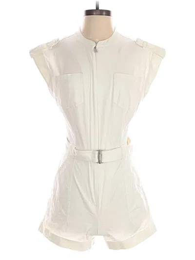 Pre-owned Simkhai Romper In Ivory
