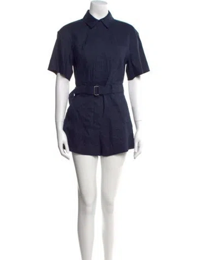 Pre-owned Simkhai Romper W/ Tags In Blue