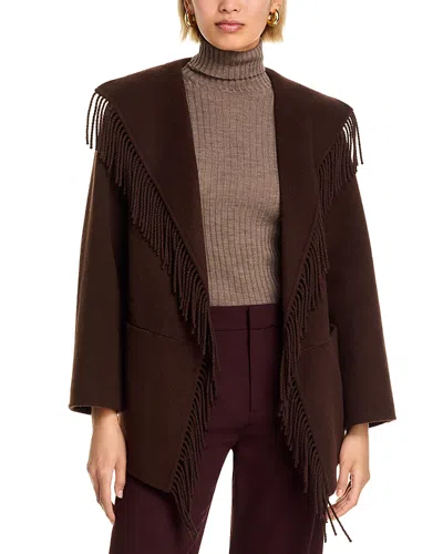 Simkhai Rowen Coat In Brown
