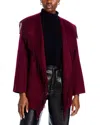 Simkhai Rowen Fringe Jacket In Oxblood
