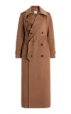 Simkhai Rumi Belted Long Coat In Brown