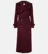 Simkhai Rumi Wool-blend Coat In Oxblood