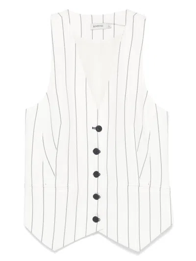 Simkhai Sabina Waistcoat In White
