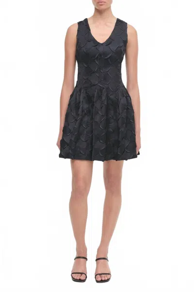 SIMKHAI SABINE MINI DRESS IN BLACK