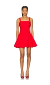 Simkhai Sadie Sleeveless Mini Dress In Red