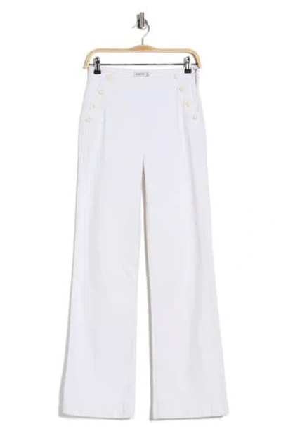 Simkhai Sailor Wide Leg Jeans In White