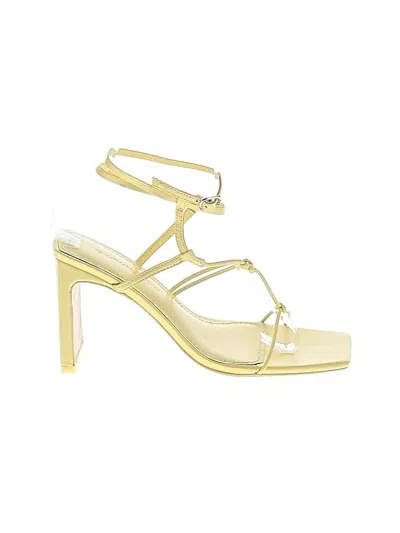 Pre-owned Simkhai Sandals In Yellow