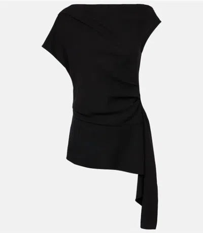 Simkhai Saskia Draped Top In Black