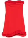 Simkhai Saskia Mini Dress In Fiery Red In Red