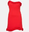 Simkhai Saskia Mini Dress In Fiery Red In Red