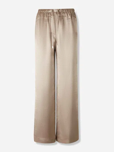 Simkhai Satin Pants In Neutral