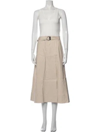 Pre-owned Simkhai Scoop Neck Jumpsuit In Neutrals