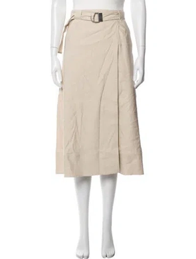 Pre-owned Simkhai Scoop Neck Midi Length Dress W/ Tags In Neutral