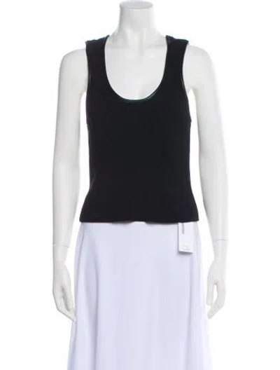 Pre-owned Simkhai Scoop Neck Sleeveless Top In Brown
