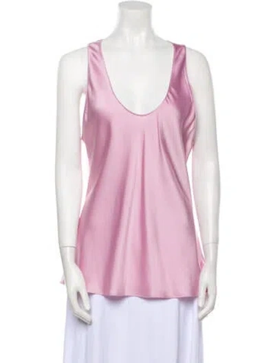 Pre-owned Simkhai Scoop Neck Sleeveless Top W/ Tags In Pink