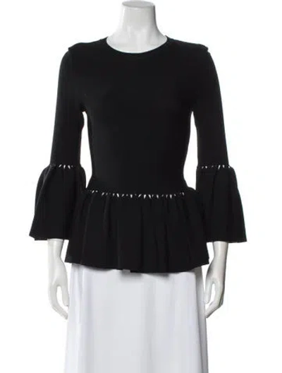 Pre-owned Simkhai Scoop Neck Sweater In Black