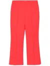 Shop Simkhai Seam-detail Trousers In Red