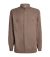 Simkhai Sean Overshirt In Brown