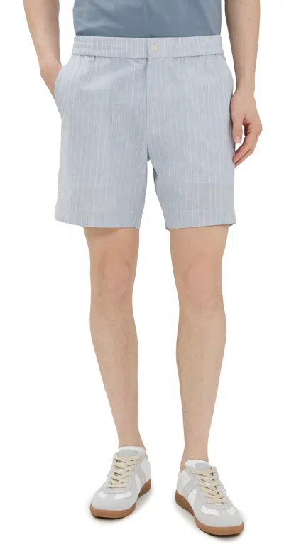 SIMKHAI SEBASTIAN SHORTS 7'' HAZE STRIPE