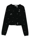 Simkhai Sequin-embellished Cardigan In Black