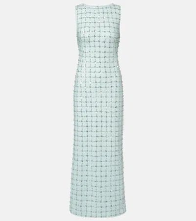 Simkhai Sequined Maxi Dress In Multi