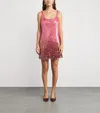 Simkhai Sequinned Alayna Mini Dress In Pink