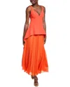 Simkhai Sequoia V-neck Gown