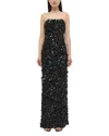Simkhai Serafina Sequined Gown In Black