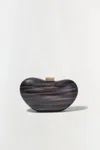 Simkhai Shadow Clutch In Black