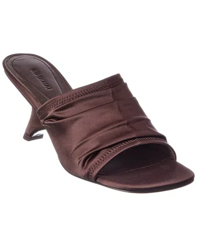 Simkhai Shadow Satin Mule In Multi