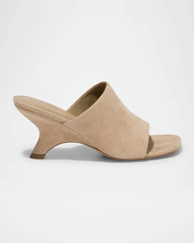 Simkhai Shadow Suede Mule Sandals