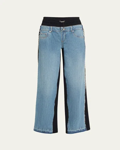 Simkhai Shai Combo Pants In Malibu Multi