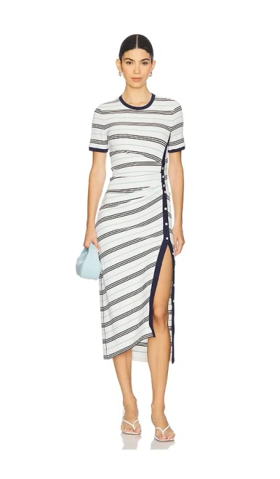 Simkhai Shanna Short Sleeve Midi Dress